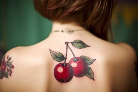 wild cherry tattoo|Cherry Tattoo Meaning and Symbolism: Fully Explained.